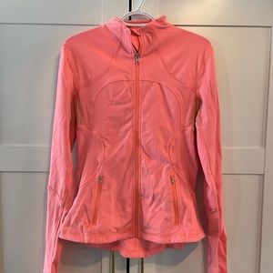 Lululemon Jogging Sweater, Bright Pink/Coral, Gently Worn